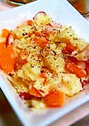 にんにくとアンチョビで大人のポテトサラダ-レシピのメイン写真