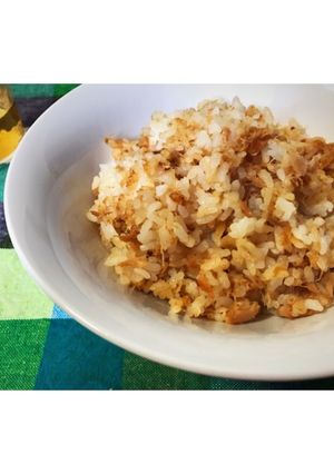 5分で☆ツナ梅ちゃーはん-レシピのメイン写真