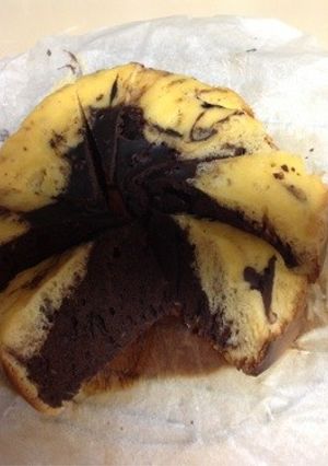 ＊*炊飯器で簡単マーブルケーキ＊*-レシピのメイン写真