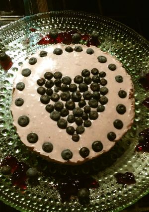 ブルーベリーチーズケーキ-レシピのメイン写真