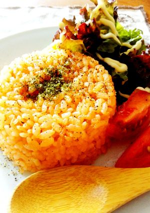 炊飯器で☆バター香るチキンライス-レシピのメイン写真