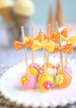 市販品で簡単・可愛い　ロリポップ☆-レシピのメイン写真