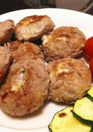 チーズINはんばーぐっ‼-レシピのメイン写真