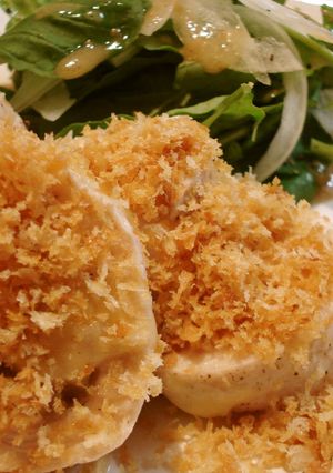 チキンロールのお手軽ヘルシーフライ風-レシピのメイン写真