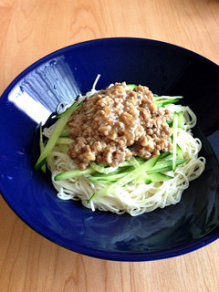 簡単♪肉味噌de素麺-レシピのメイン写真