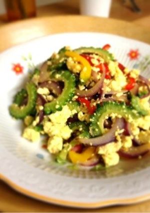 苦くない！豆腐のゴーヤチャンプル-レシピのメイン写真