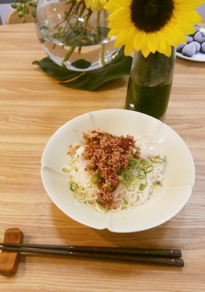 梅酢消費に✿梅味そうめん-レシピのメイン写真