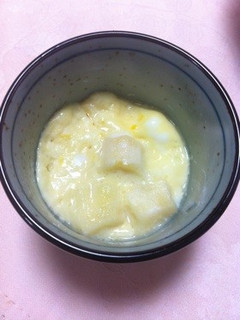 離乳食☆お麩入り茶碗蒸し-レシピのメイン写真