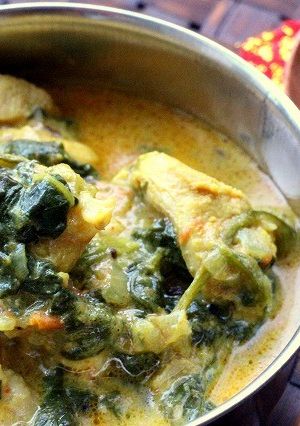 ほうれん草とチキンのまろやかインドカレー-レシピのメイン写真