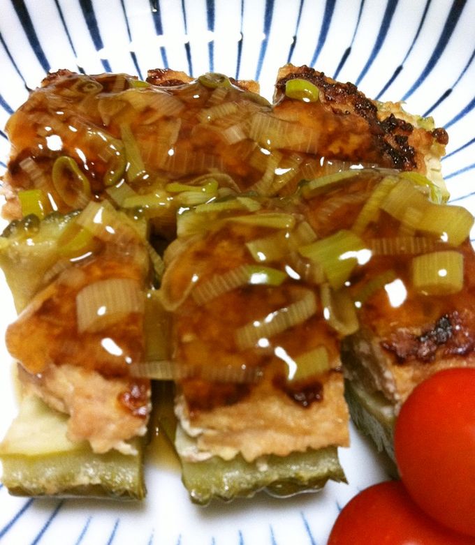 ゴーヤの肉詰め-レシピのメイン写真