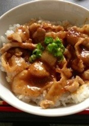 ちょー簡単っ！お手軽豚カルビ丼！-レシピのメイン写真