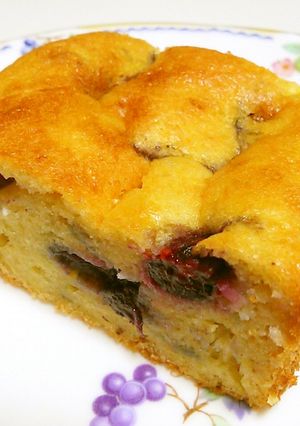 とろけるバナナケーキ☆ブルーベリー入り-レシピのメイン写真