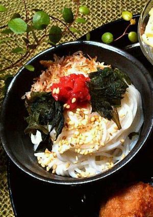 ＊簡単さっぱりコクうま素麺＊-レシピのメイン写真
