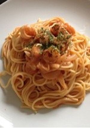 エビのトマトクリームパスタ♡-レシピのメイン写真