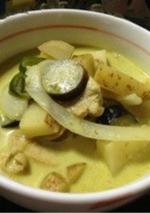 グリーンカレー(あっさり)-レシピのメイン写真