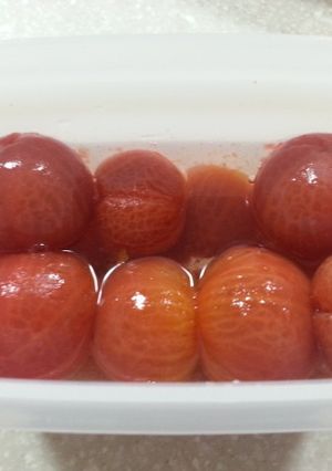 プチトマトのシロップ漬け-レシピのメイン写真