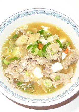 メインディッシュのおかず豚汁-レシピのメイン写真