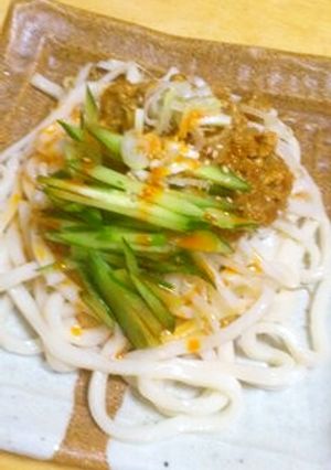 簡単♪汁なし坦々うどん-レシピのメイン写真