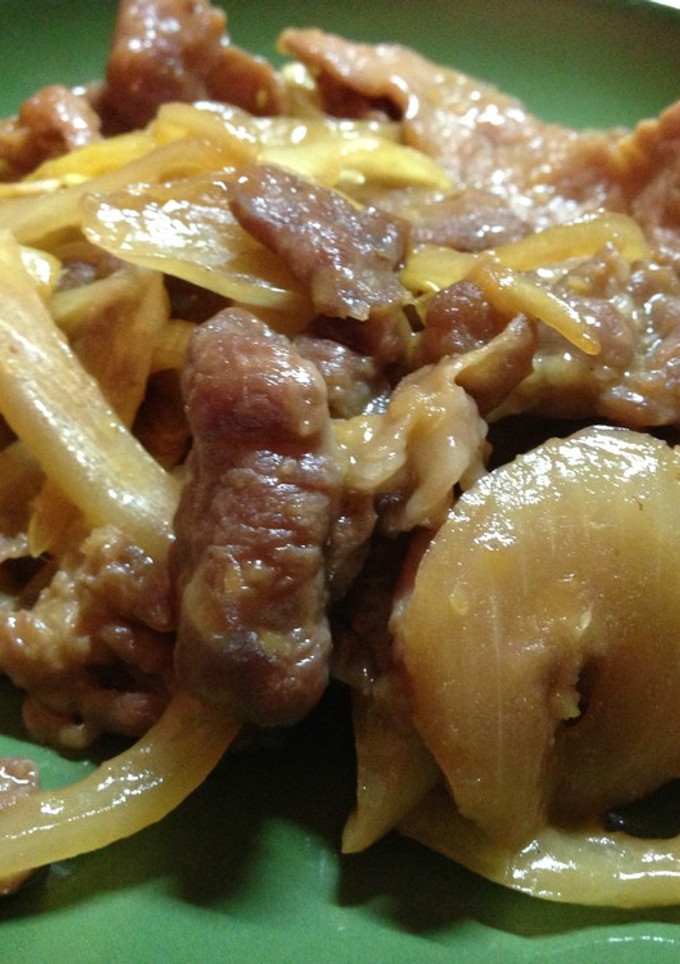 豚の生姜焼き♪-レシピのメイン写真