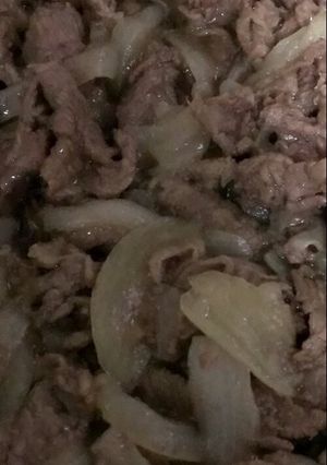 めんつゆで簡単美味牛丼-レシピのメイン写真