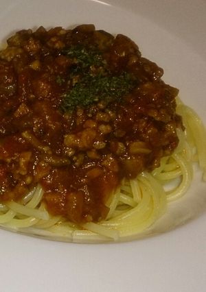 なすのミートソース(なすのボロネーゼ)-レシピのメイン写真