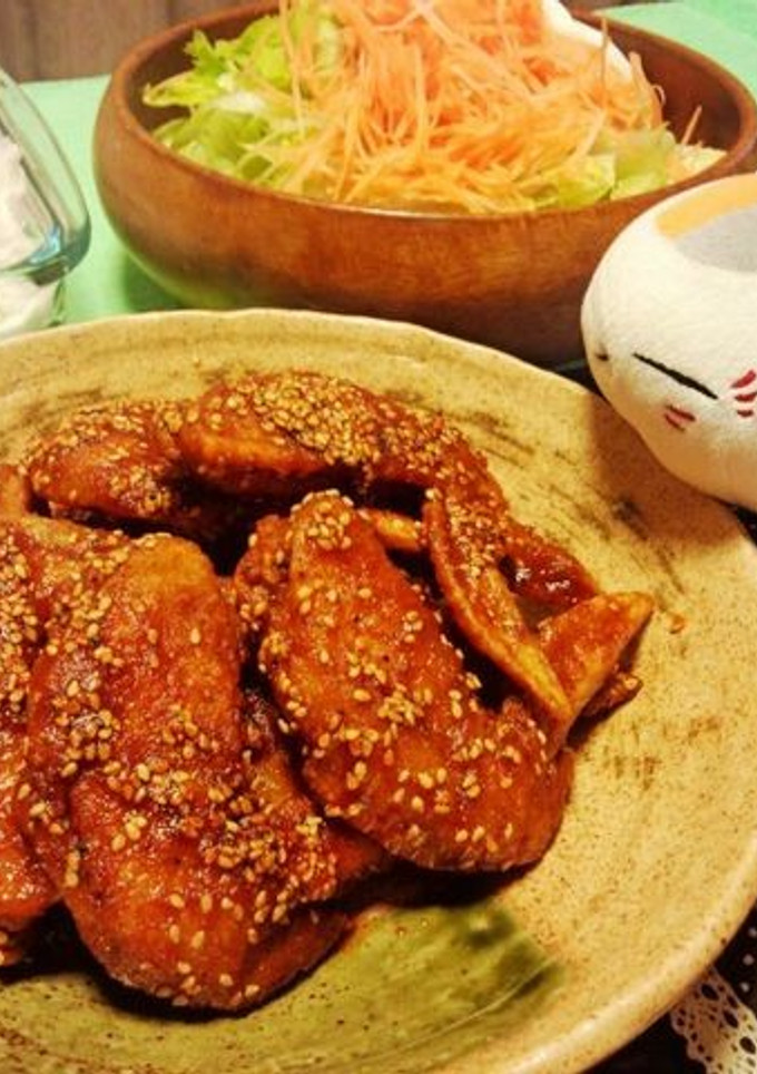 絶品！！！　もっと食べたい手羽先の唐揚げ-レシピのメイン写真