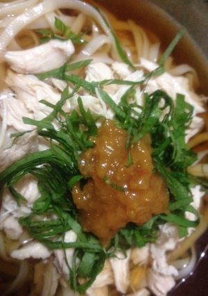 夏にさっぱり冷たいおうどん-レシピのメイン写真