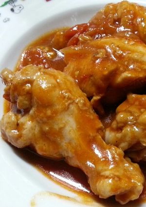 ☆スイチリトマトケチャップ手羽煮込み☆-レシピのメイン写真