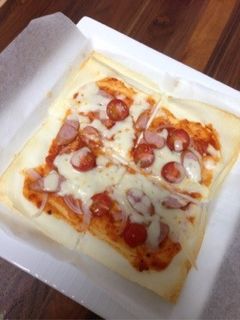 簡単☆春巻きの皮でピザ-レシピのメイン写真