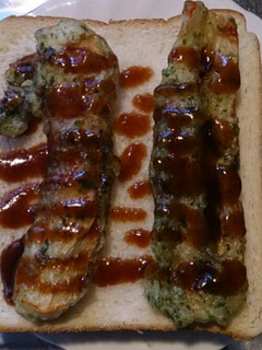 なんかおいしい!ちくわの天ぷらトースト◎-レシピのメイン写真