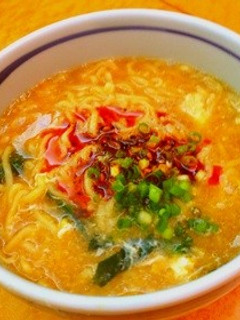 簡単☆ふわトロ玉子とじラーメン-レシピのメイン写真