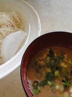 素麺のつゆ(ピーナッツバター使用)-レシピのメイン写真