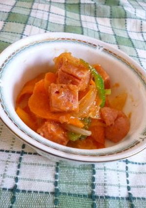 お弁当にも☆スパムの甘辛ケチャップ煮-レシピのメイン写真