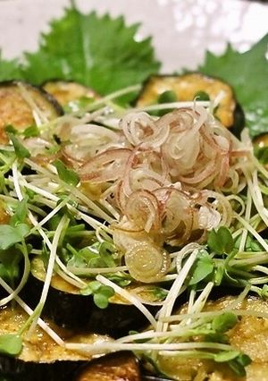揚げナスのカルパッチョ風サラダ♪-レシピのメイン写真