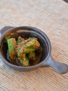 醤油麹でオクラの胡麻和え-レシピのメイン写真