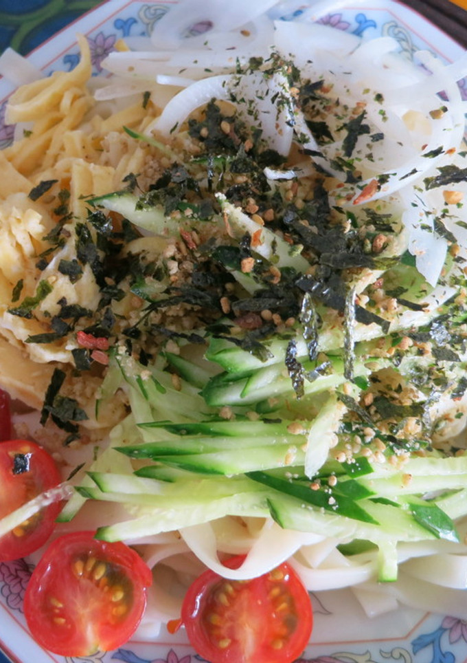 ぶっかけそうめんのちょっとしたコツ-レシピのメイン写真