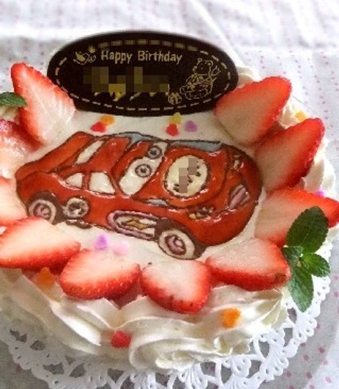 ナパージュでカーズのデコレーションケーキ by ちっかーちゃん