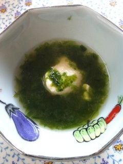 離乳食後期☆青海苔のお味噌汁-レシピのメイン写真