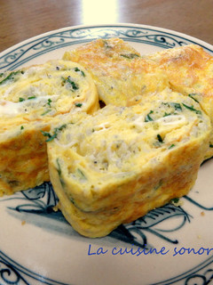 味付け不要☆しらすと大葉の玉子焼き-レシピのメイン写真
