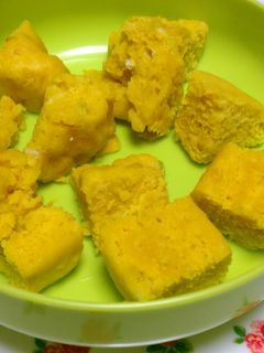 離乳食 かぼちゃのケーキ-レシピのメイン写真