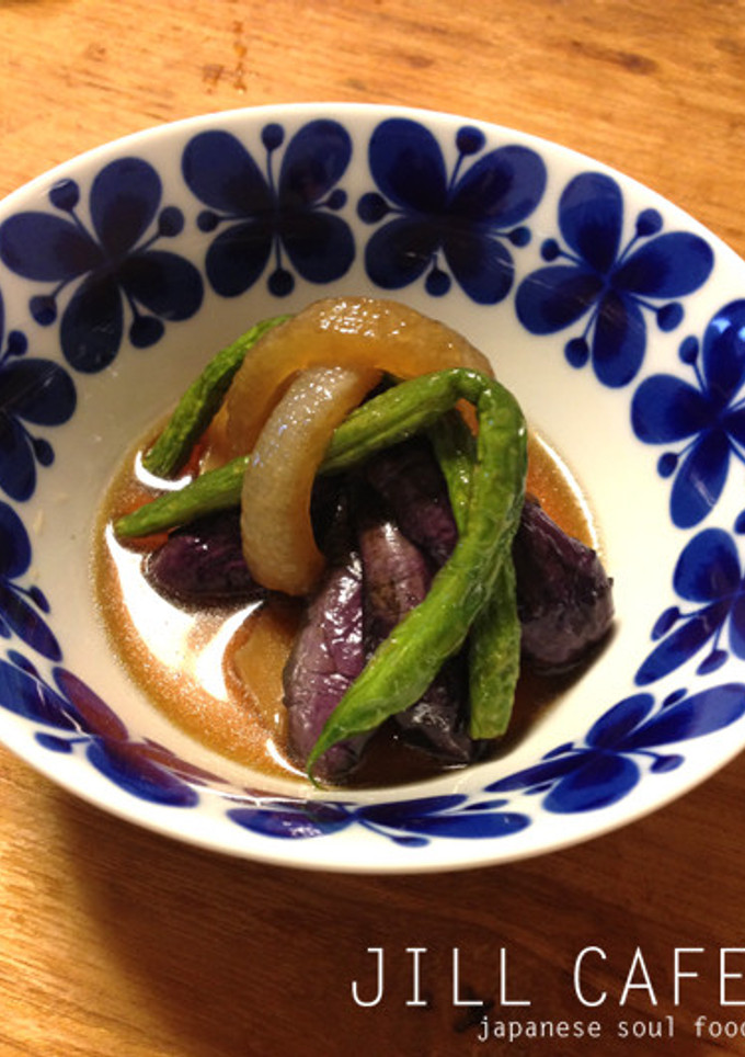 夏野菜の揚げびたし-レシピのメイン写真