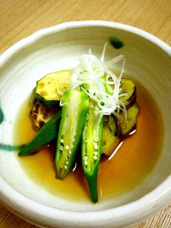 さっぱり!!夏野菜の焼き浸し-レシピのメイン写真