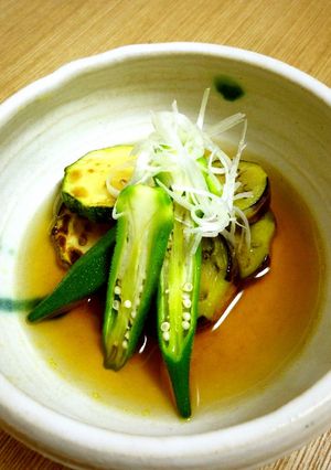 さっぱり！！夏野菜の焼き浸し-レシピのメイン写真