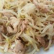 安い、簡単、もやしと豚肉の醤油風味炒め