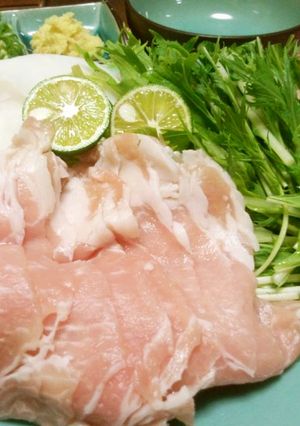 夏の豚ロース鍋～☆-レシピのメイン写真