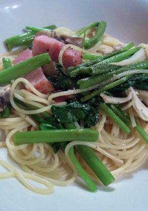 空芯菜のパスタ-レシピのメイン写真