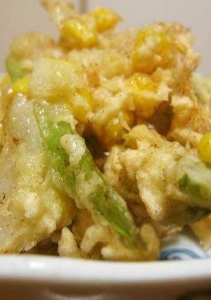 誰でも簡単にできる、カラッとかき揚げ♪-レシピのメイン写真