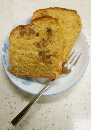 HKMでくるみとバナナのパウンドケーキ-レシピのメイン写真