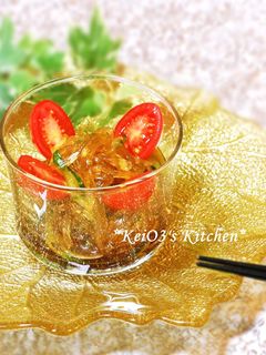 春雨ときゅうりの中華風サラダ-レシピのメイン写真