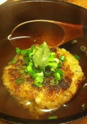 鰻焼きおにぎりのダシ茶漬け-レシピのメイン写真